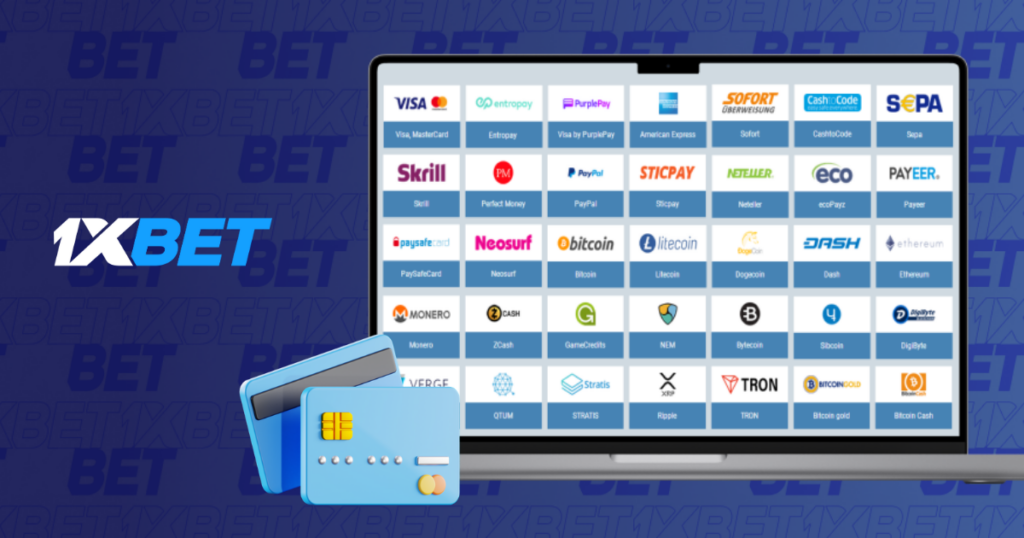 1xbet banking methods