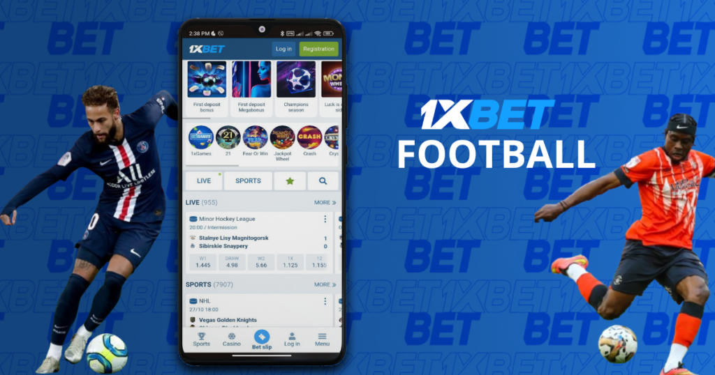 1xbet football betting