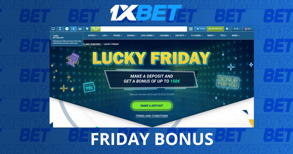 1xbet lucky friday