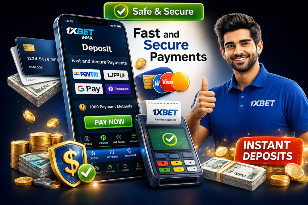 1xbet deposit