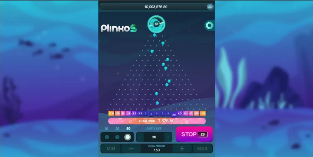 Plinko how to play on 1xbet